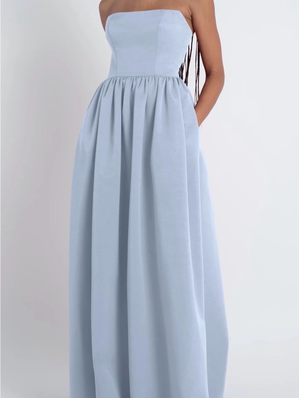 Jenny Yoo Laney Bridesmaid Dress in Whisper Blue